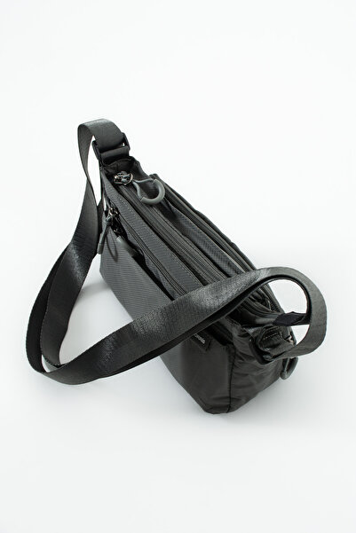 Sanmorris Kadın 4 Bölmeli Suya Dayanıklı Paraşüt Kumaş Ayarlanabilir Çapraz A...