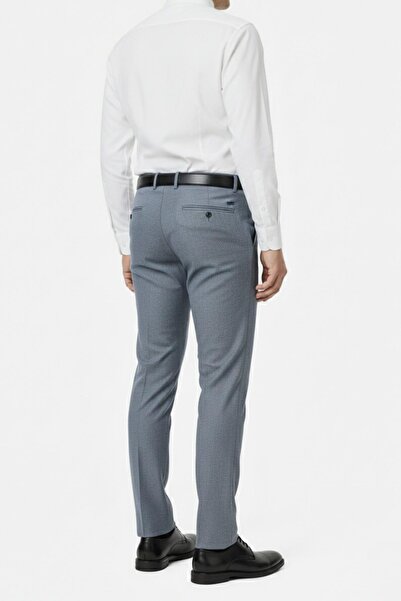 Günce Men's Regular Fit Fabric Trousers Lycra Fabric Bgl-St05034