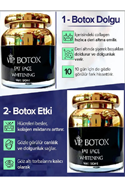 Kaizens Life Vip Botox Anti-wrinkle & Lifting Daily Cream | Kırışıklık & Sark...