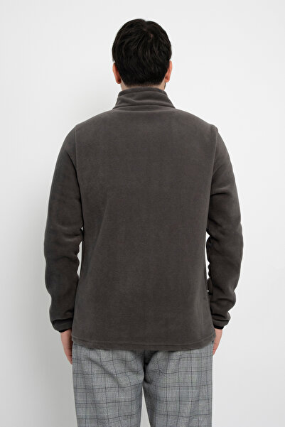 DAŞ ÜNİFORMA Anti-Pilling Non-Pilling Standard Fit Half Zipper Cold-Proof Fleece