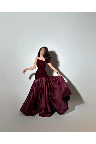 AREEJ FASHION فستان مخمل