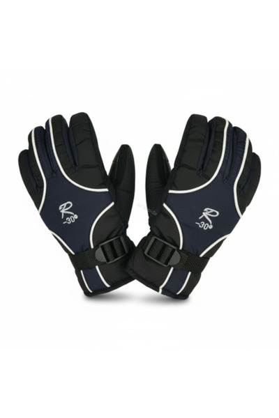 Mustran قفازات التزلج على الجليد للأطفال من عمر 6 إلى 12 عامًا - مقاومة للماء...