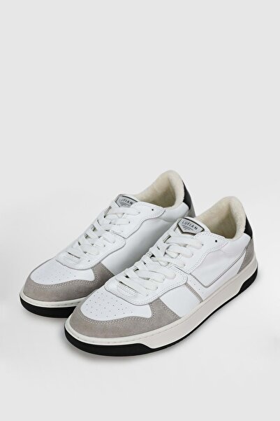 Lufian 112230229 Jack Sneaker Men's Leather Shoes White