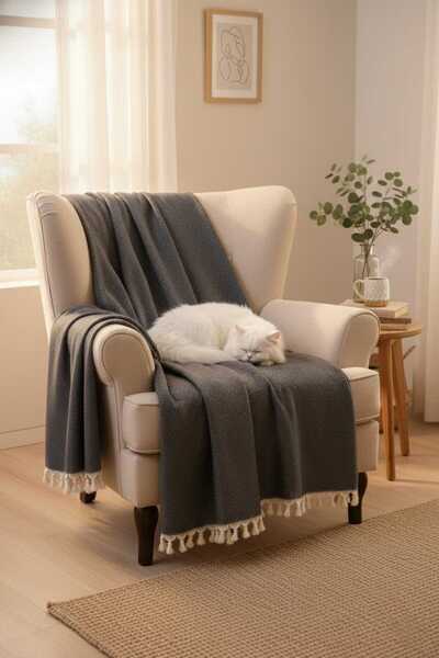 Limitless Natural Cotton, Soft, Single Pique, Seat Cover, Multi-Purpose Cover 130X180 Cm.