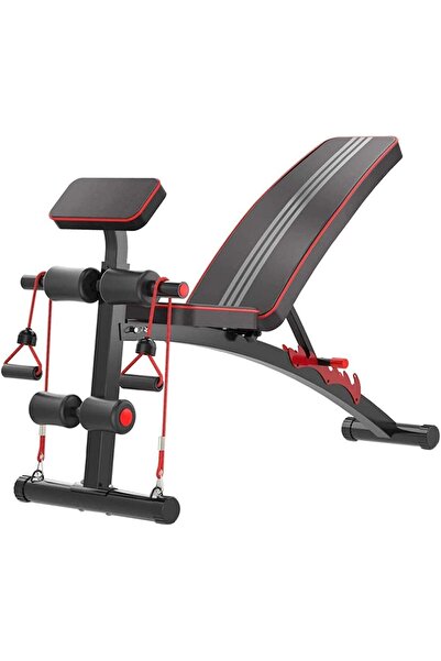 Al Rayyan Sports مقعد رفع الأثقال القابل للطي متعدد الوظائف بسبعة مستويات من ...