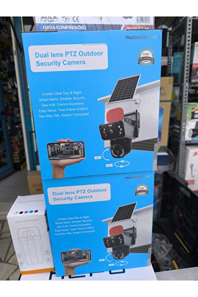 OEM O-KAM PRO 3815 Çift Lensli Solar Güvenlik Kamerası - 4G SİM Kart Desteği,...