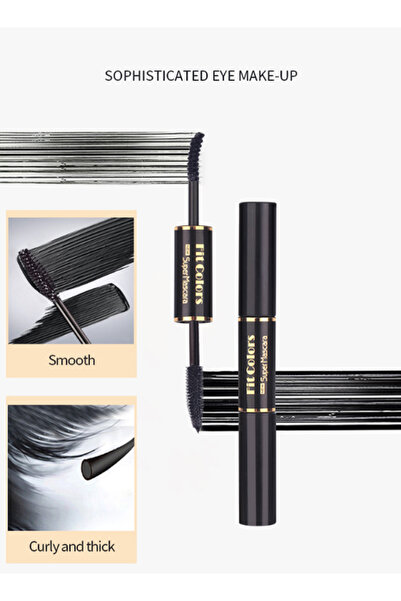 X SPRING Double-Headed Black Mascara - Waterproof & Volumizing | Eye Makeup Set