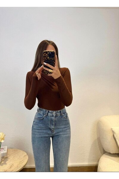 Genel Markalar Balıkçı Yaka Drapeli Bluz