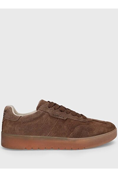 Lufian 122230028 Jessi Leather Unisex Sneaker Shoes Brown