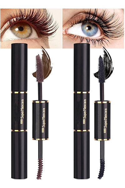 X SPRING Double-Headed Black Mascara - Waterproof & Volumizing | Eye Makeup Set