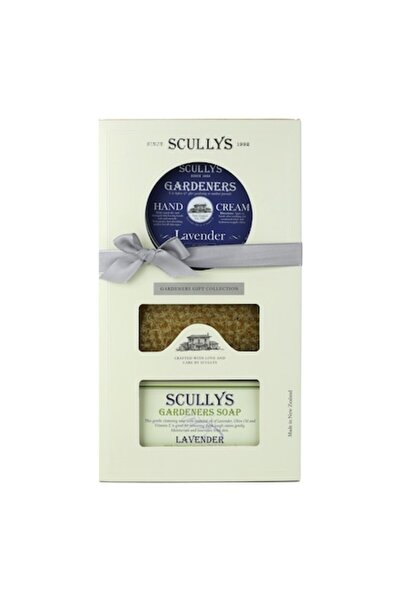 Scullys Pachet cadou grădinar - Set îngrijire mâini (Cremă de mâini cu lavand...