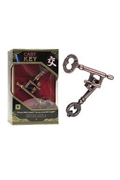 Hanayama Cast Key Puzzle Seviye 1
