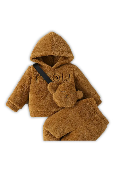 RebelBeBe Cocolino tracksuit with pouch, Boys 12-18 months