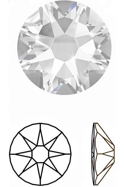 DARA Trading كريستال دارا 001 هوت فيكس ss10 (2.5 مم) 10 جرام (1440 قطعة)