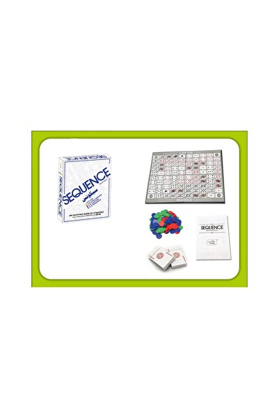 Toysea English & Arabic Sequence Board Game in Premium Box, Dual-Language Educational Strategy Game