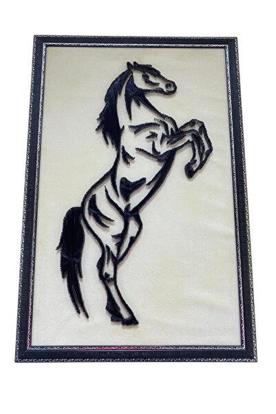 sanat köşem AT FİLOGRAFİ TABLOSU