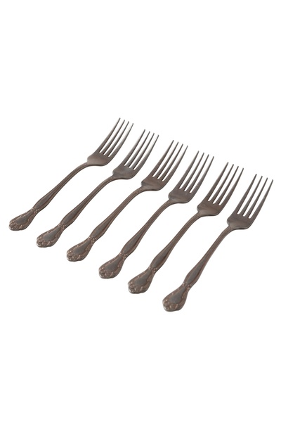 Mudo Concept AURELIA ESKİTME GOLD TATLI ÇATALI 6 LI SET