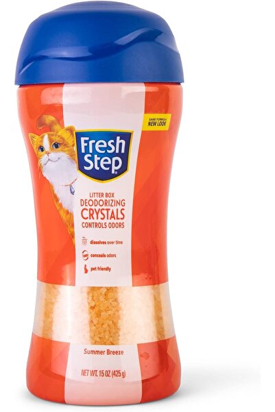 FreshStep Fresh Step Cat Litter Crystals - Tropical Breeze Scent (15 oz)