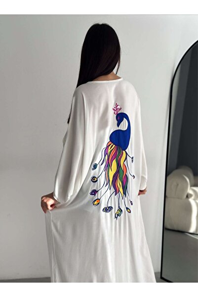 UNBOX Blue Peacock Kimono