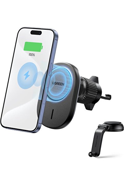 Generic UGREEN iPhone MagSafe 2-in-1 Car Wireless Charger Holder (Dashboard/Air Vent)