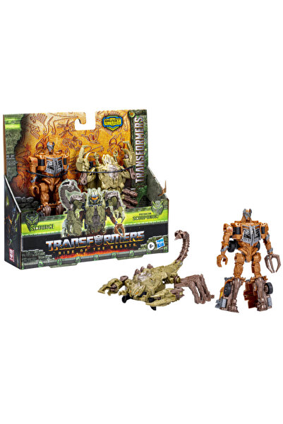 Hasbro Set 2 figurine Transformers - Rise of the Beasts, Scourge & Scorponok