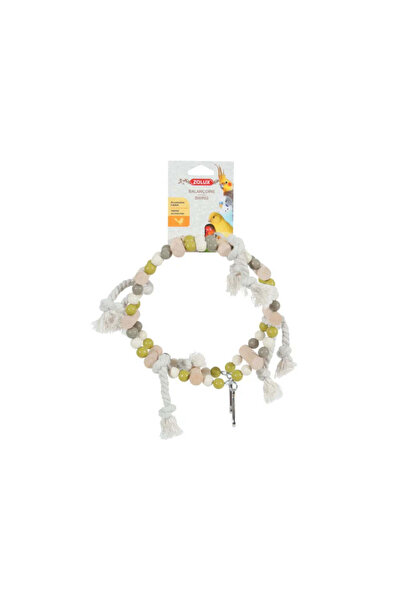 Zolux Wooden Swing with Ropes for Small Birds