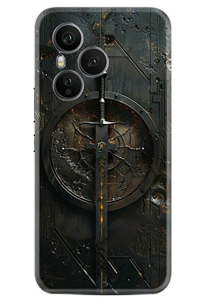 Kılıfland Honor 400 Pro Uyumlu Kılıf Boutique Baskılı Resimli Sword Pcode -051