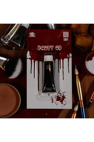 idei Machiaj de Halloween, sânge fals, tub de 14 ml
