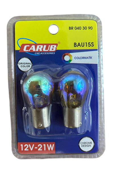 Carub 93 Sinyal Ampulü Düz Tırnak Tek Duy Turuncu Diadem 12v 2 Adet Fiyatı (BAU15S) BR 040 30 90
