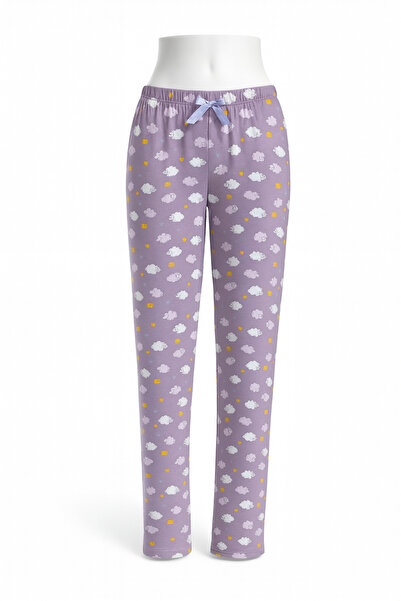 FORMO Pantaloni de pijama elastici de înaltă calitate din viscoză pentru femei