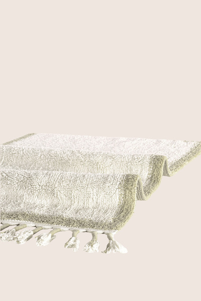 İrya Μοκέτα μπάνιου Root Single Bamboo 50x80 cm Μέντα