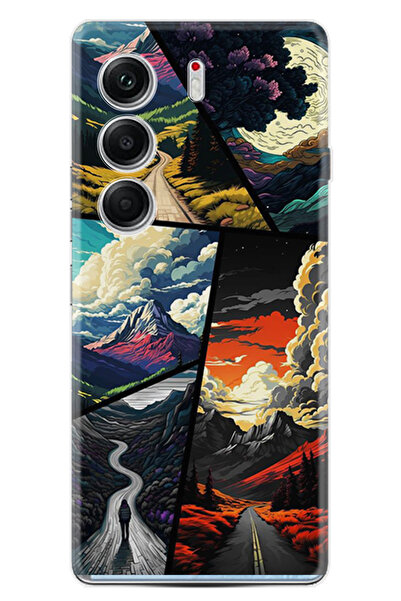 TECNO Camon 40 Pro Kılıf Boutique Baskılı Resimli Manzaralar Pcode -089