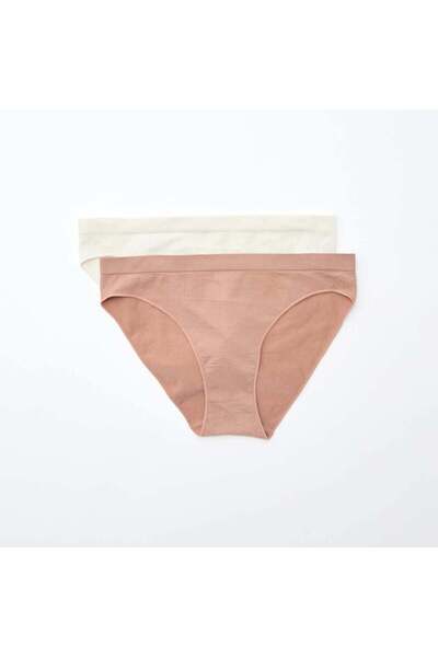 KİABİ Pack of 2 pairs of plain briefs PINK
