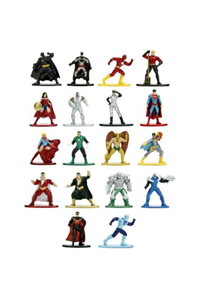 Jada Set 18 figurine metalice, DC Nano Metalfigs
