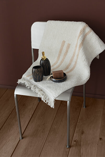 İrya Bound Single Bath Mat 100% Cotton 50X80 cm White