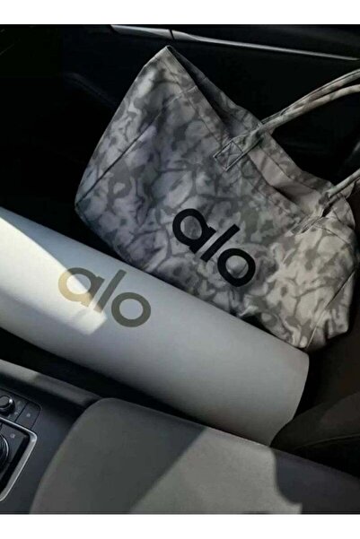 Alo yoga handbag, canvas camouflage bag, large-capacity hand-held yoga,single-shoulder fitness bag