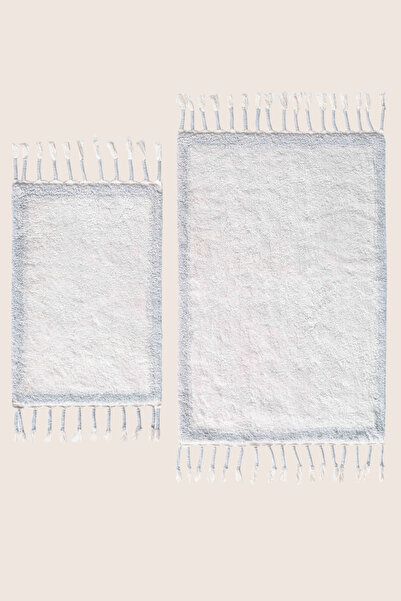 İrya Set de bumbac 100% covorașe de baie Root 40x60+60x90 cm Albastru deschis