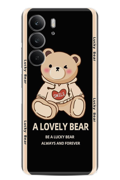 realme C75 Kılıf Boutique Baskılı Resimli Lovely Bear Pcode -094