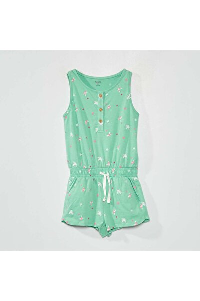 KİABİ Patterned playsuit BLUE