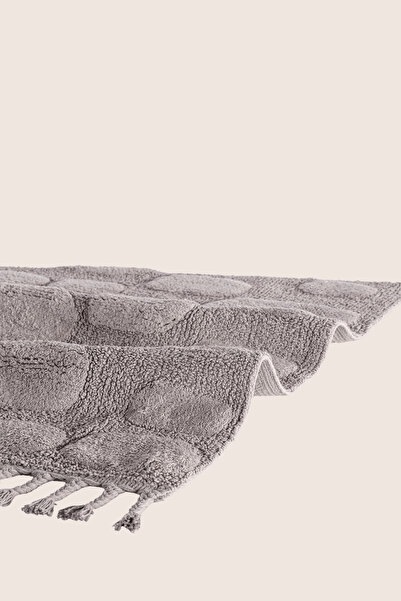İrya Wall Single Bath Mat 100% Cotton 60X100 cm Gray