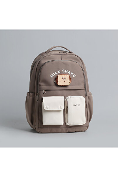 Generic Teen Girls Kid Students Elementary School Kids' School Bag With Large Capacity with wallet