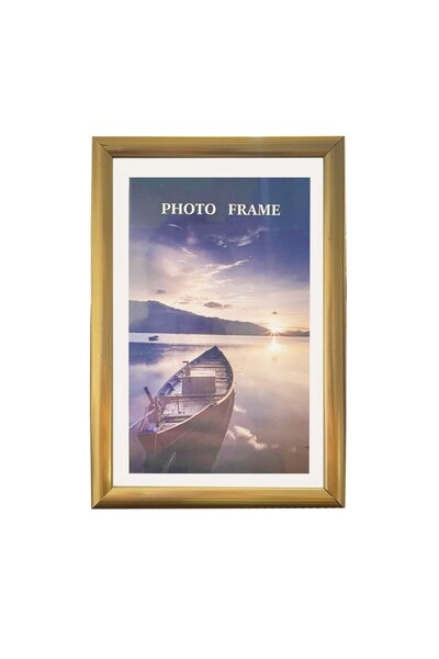 PROCART Ramă foto Gunther aurie, format 15x21, design clasic, pentru perete s...