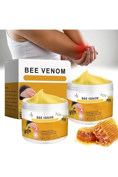 Saharaz 2PCS Bee Venom Pain-Relief Cream, Bee Venom Cream For Arthritis, Bee Venom Cream