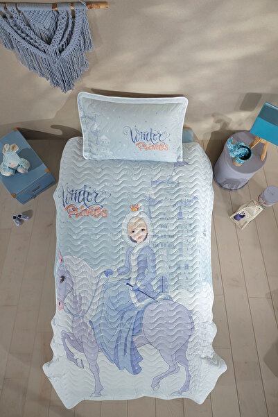 Clasy Set cuvertură de pat pentru o persoană Ranforce bumbac 100% Winter Princess