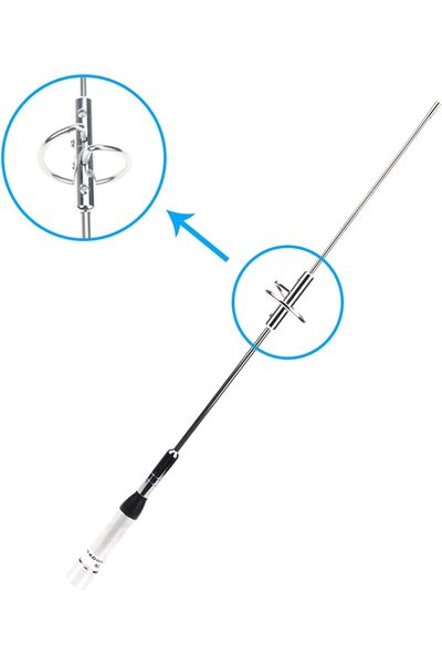 Nagoya هوائي NL-770S ثنائي النطاق 144/430 ميجاهرتز لأجهزة راديو السيارة YAESU ICOM Kenwood Vertex QYT