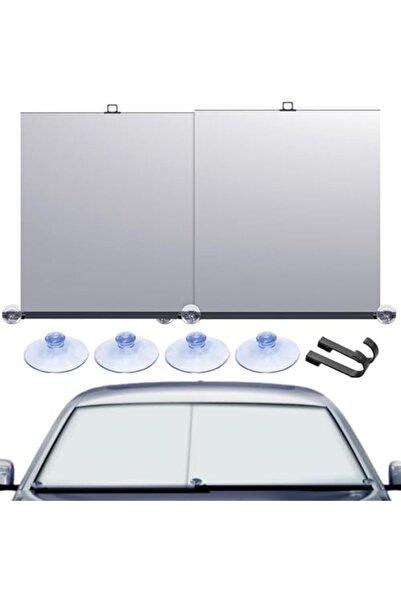 Oto Aksesuarcım Otomatik Katlanır Araba Otobüs Kamyon Güneşliği UV Korumalı I...
