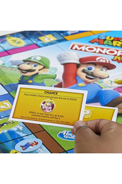 Monopoly Junior - Super Mario Edition (Board Game) - for Kids 5+