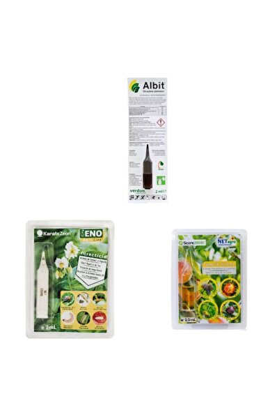 SYNGENTA FitoDivers treatment for vegetables (for 10 L water) - Score 2.5 ml + Karate Zeon 2 ml + Albit 2 ml