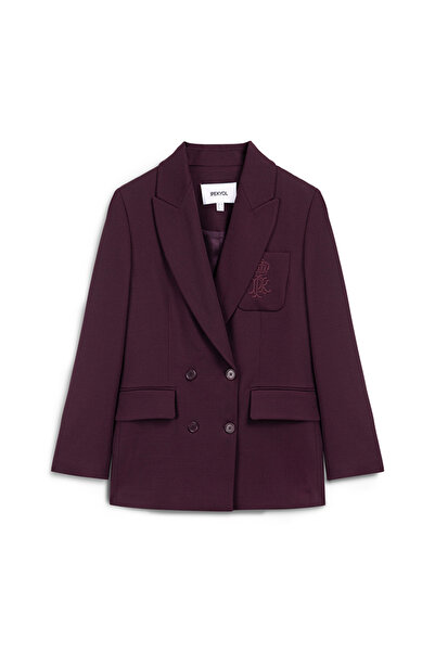 İpekyol Monogram Embroidered Blazer