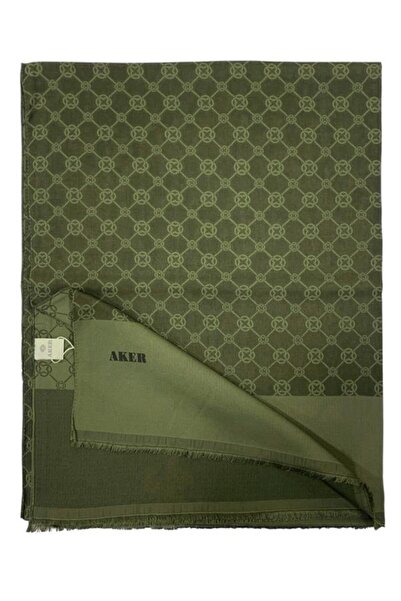 Aker Шал с монограм Elegance - каки зелено 934